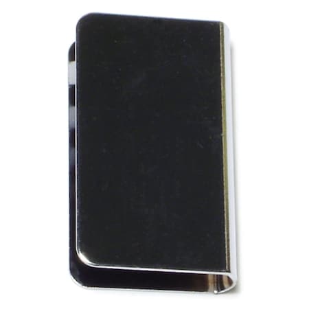 Midwest Fastener 57/64" x 1-1/2" Steel Chrometint Strike Plates 6PK 66323